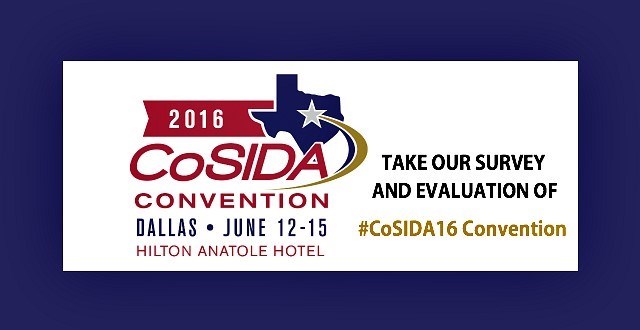 Please Participate In Our #CoSIDA16 Convention Survey & Evaluation